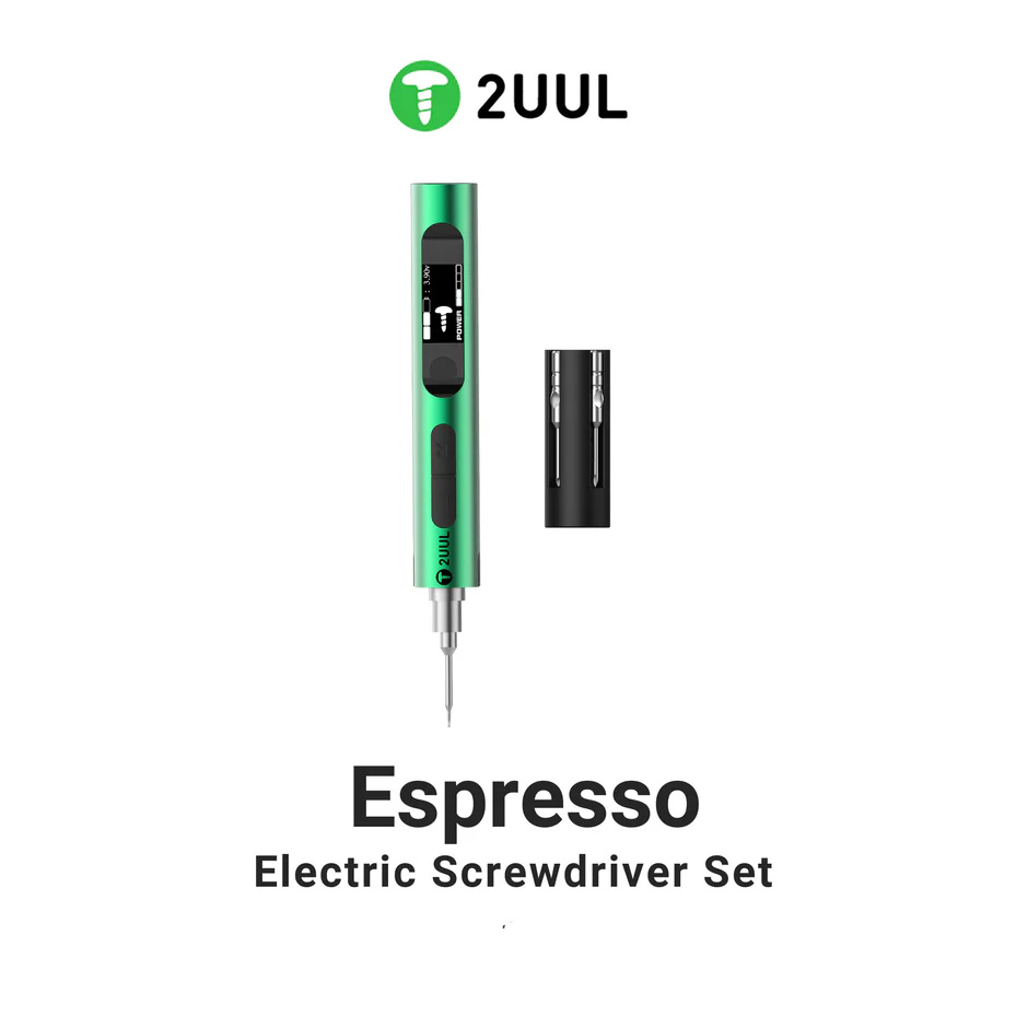 2UUL SD11 Espresso Electric Screwdriver Set – Smart Torque Control for Mobile Repair