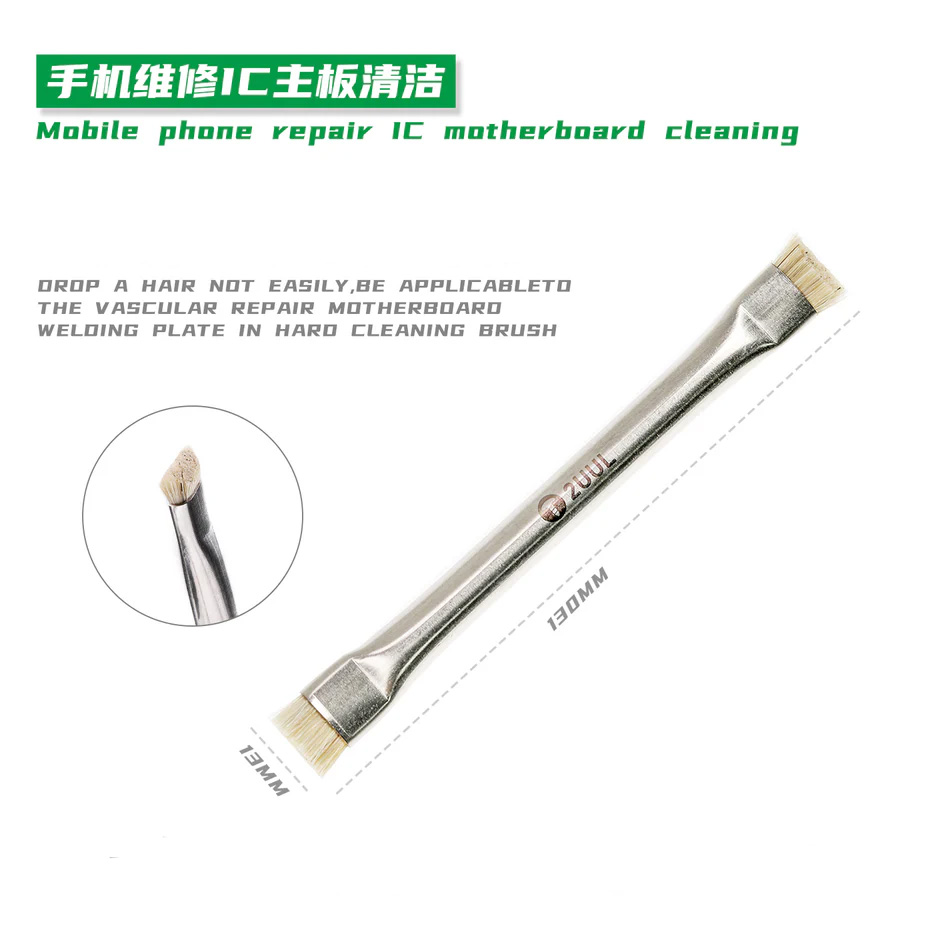 2UUL CL11 Dual Heads Bristle Brush