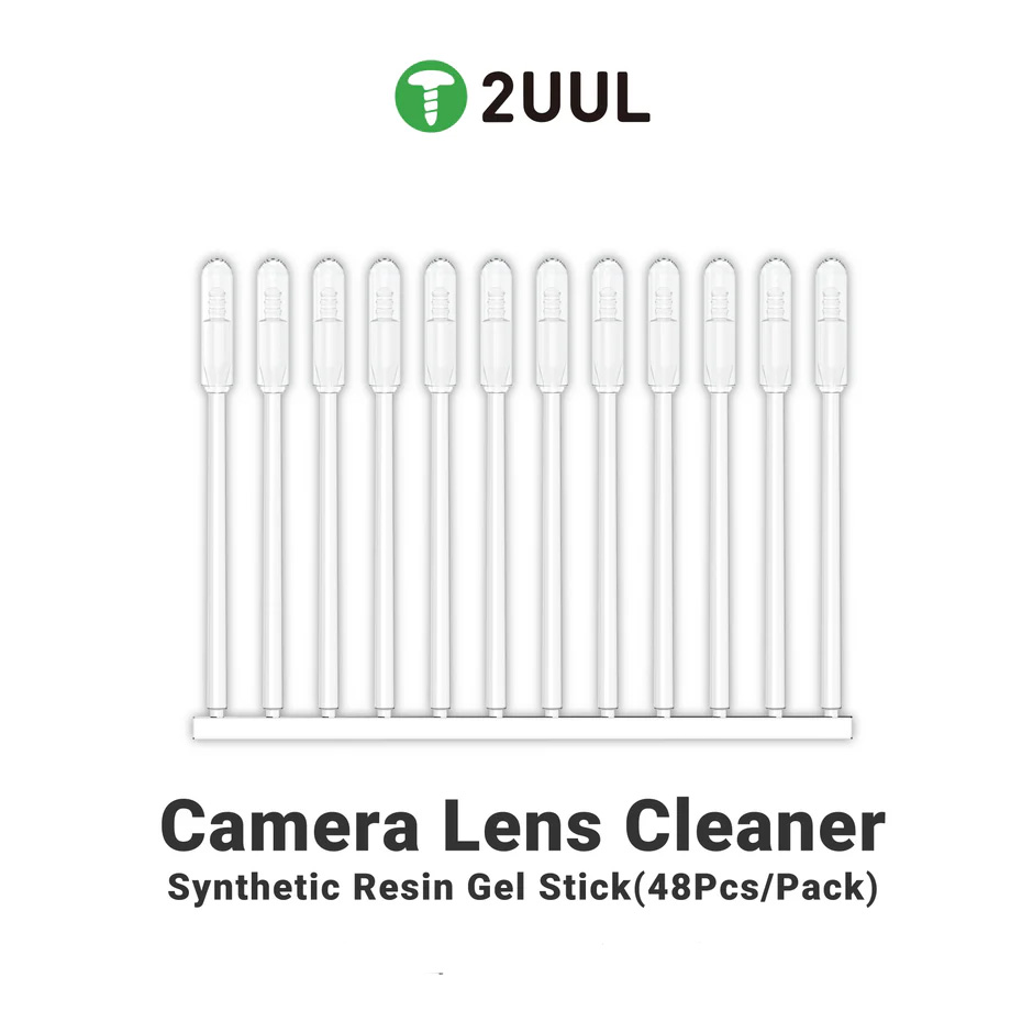2UUL CL21 Camera Lens Cleaner – Synthetic Resin Gel Stick Type (48PCS/Pack)