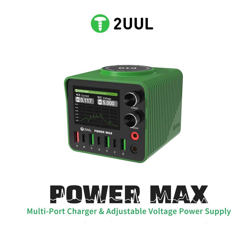 2UUL PC01 Power Max 200W Multi-Port Charger