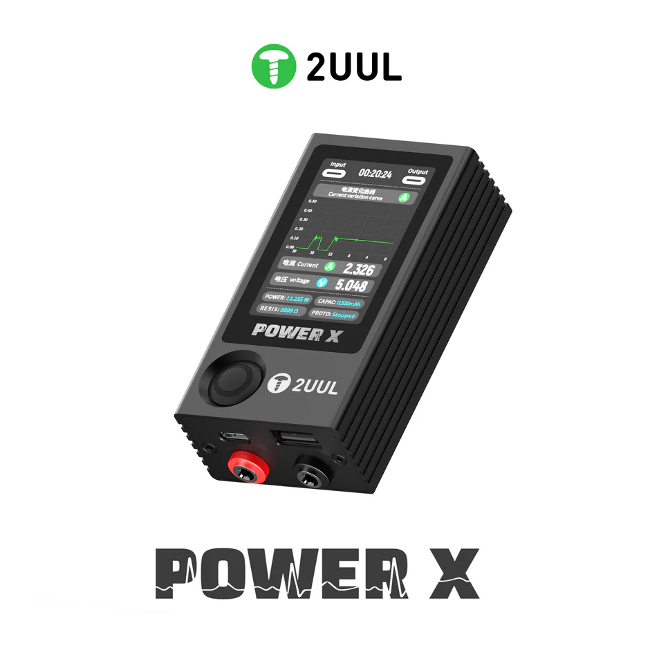 2UUL PW11 Power X Ampere-Voltage Meter – High Refresh Screen Tester for Mobile & Laptop Repair