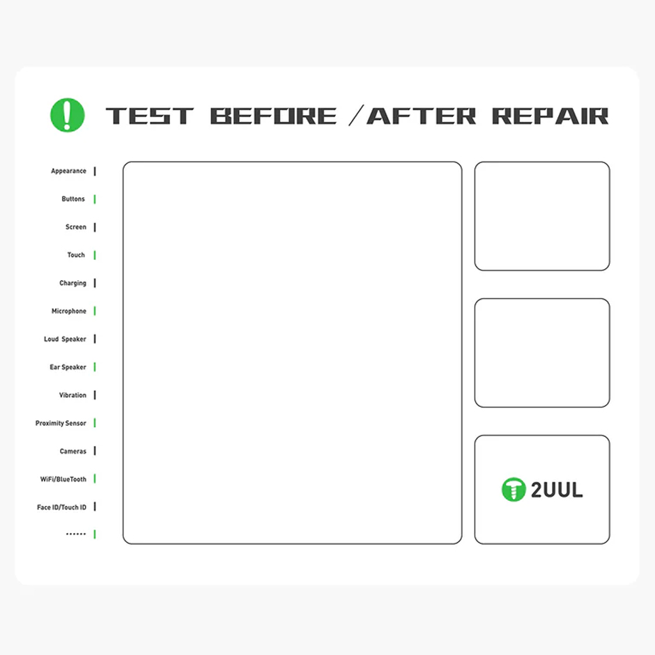2UUL ST92 Magnetic Project Mat – 300×250mm