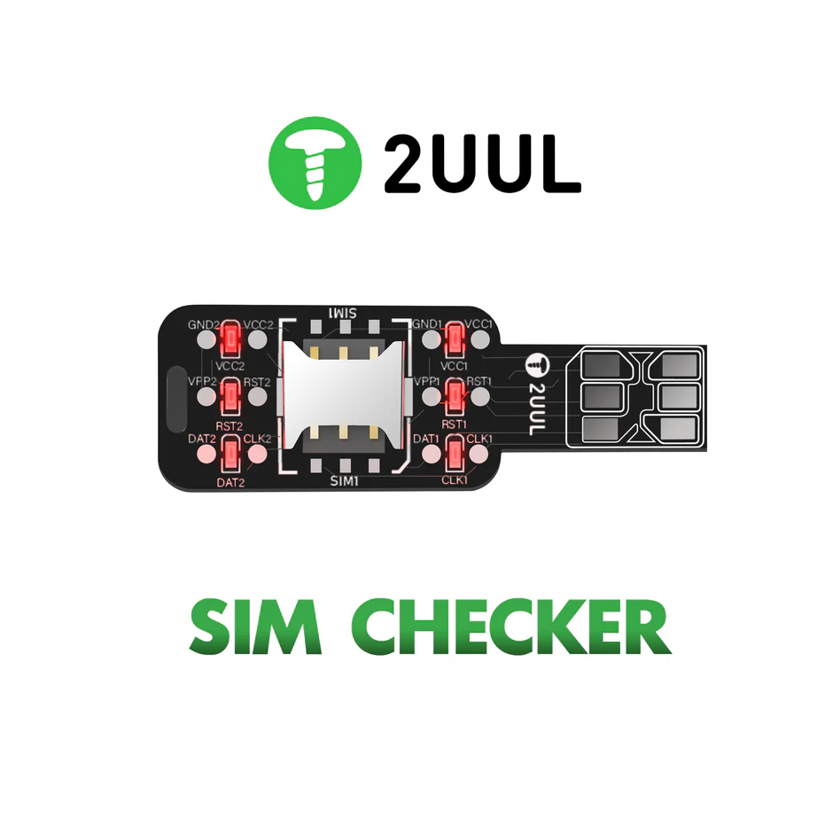 2UUL SM01 Dual SIM Checker Card – Quick Test Board for SIM Slot and Signal Line Detection