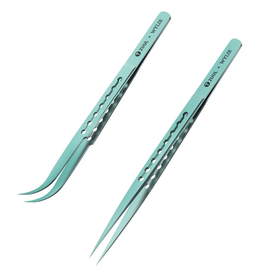 2UUL Titanium Alloy Ultralight Tweezer for Precise Phone Board Repair