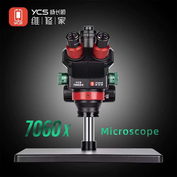 YCS 7060X Trinocular Stereo Microscope