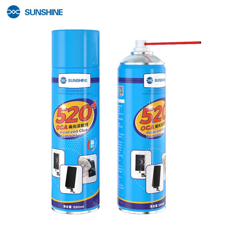 SUNSHINE SS-520+ OCA Polarized Glue Remover (550ml)