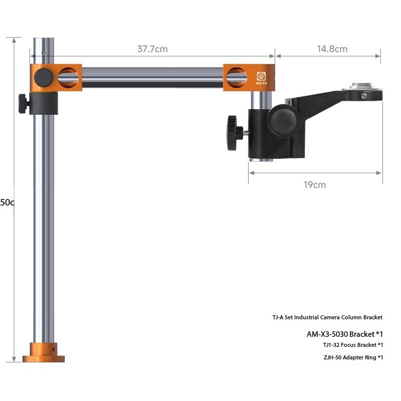 AMAOE TJ-A Industrial Camera Column Bracket Set