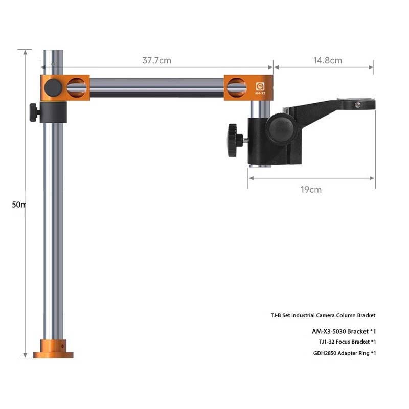 AMAOE TJ-B Industrial Camera Column Bracket Set