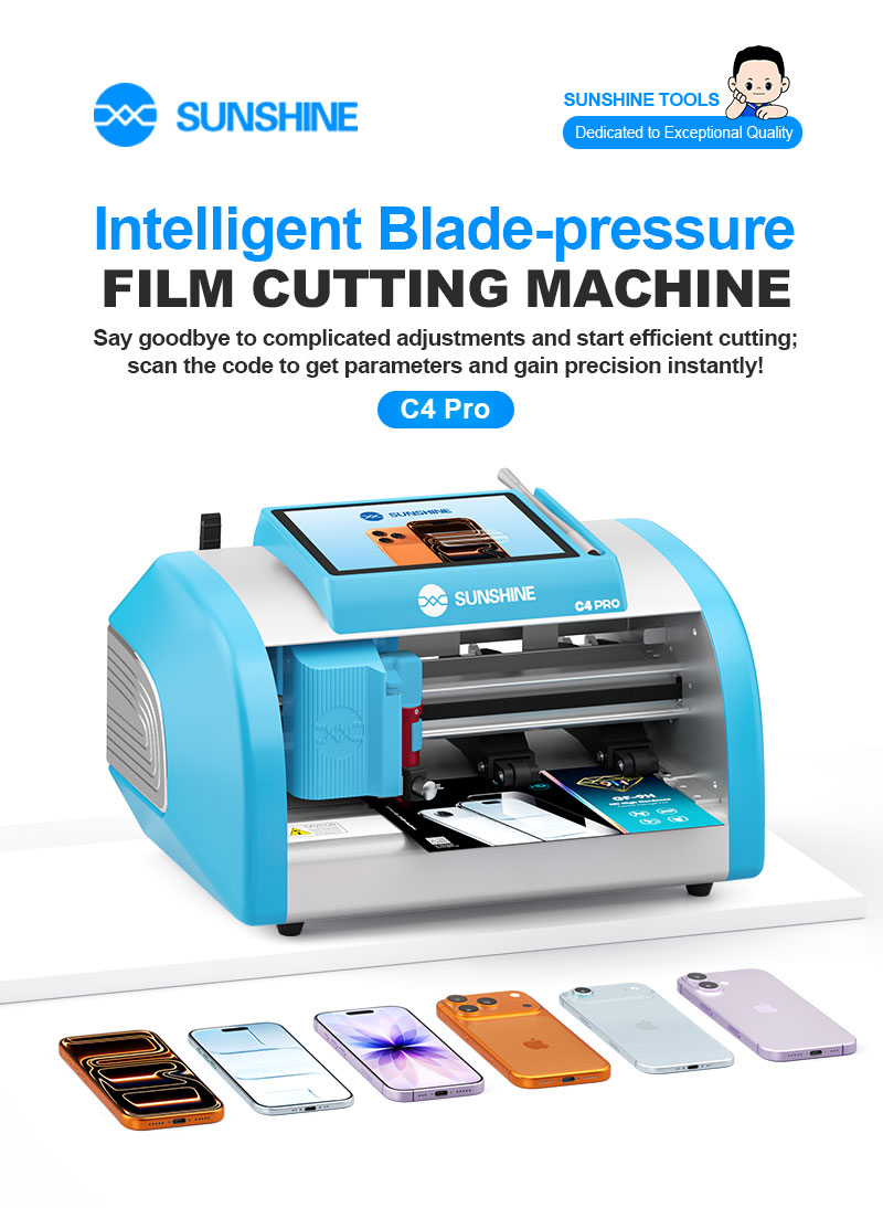 SUNSHINE C4 Pro Intelligent High-Hardness Film Cutting Machine (13 Inch)