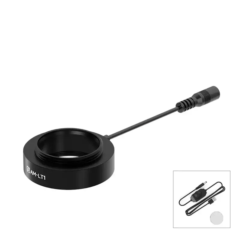 Amaoe AM-LT Series Adjustable Brightness LED Ring Light for Microscope