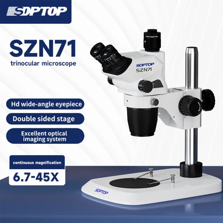 SOPTOP SZN71 Original Trinocular Microscope