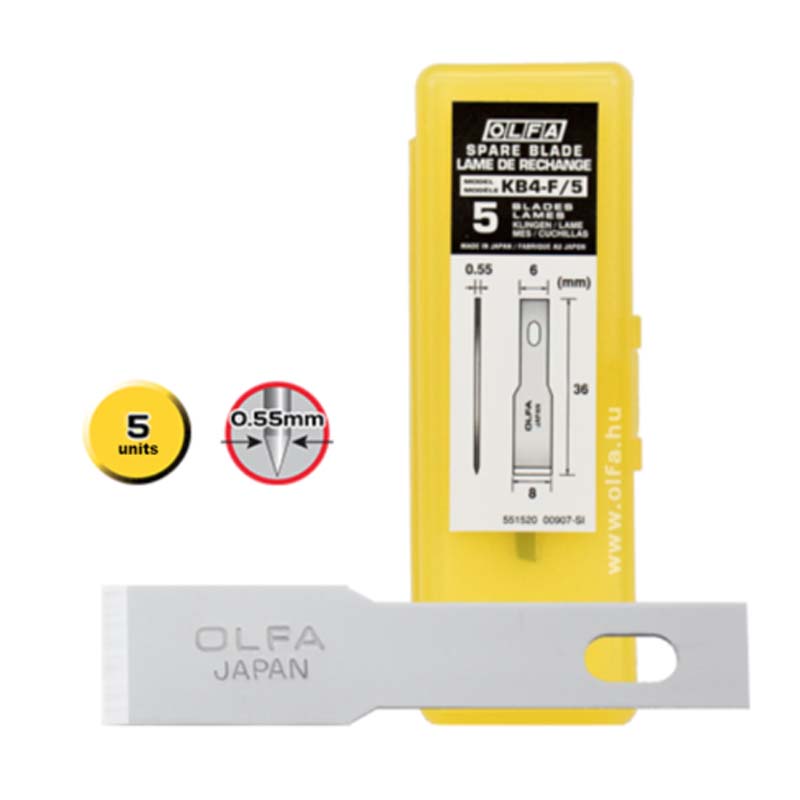 OLFA KB4-F/5 Spare Chisel Blade