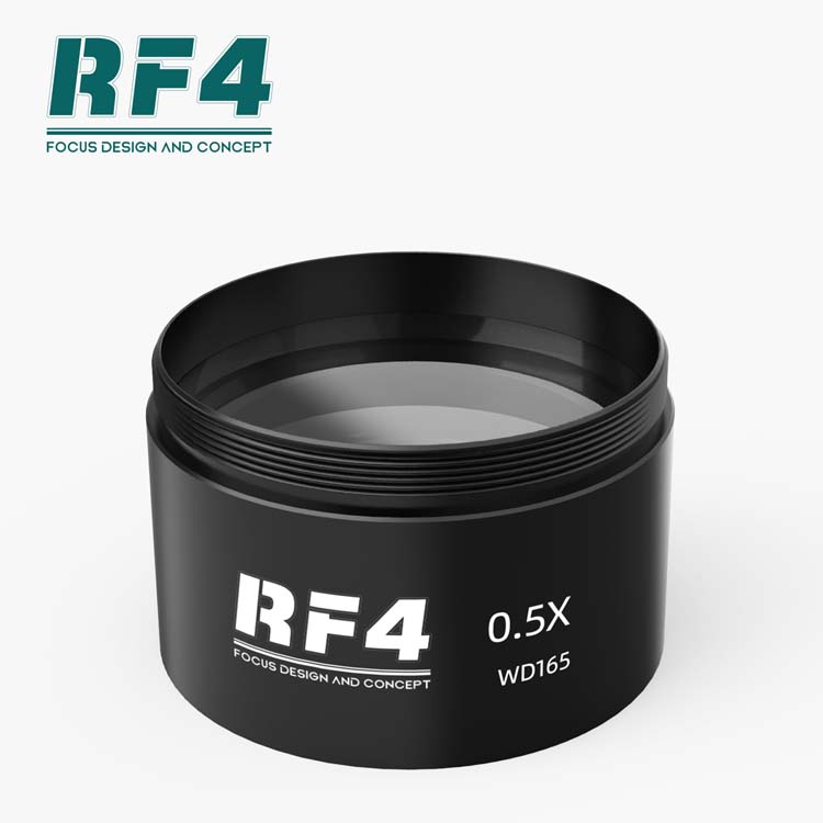 RF4 0.5X WD165 Microscope Auxiliary Lens