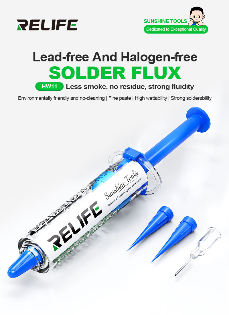 RELIFE HW11 Lead-Free And Halogen-Free Solder Flux