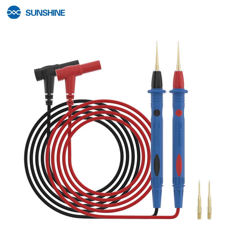 SUNSHINE SS-024B Interchangeable stainless steel multimeter test leads